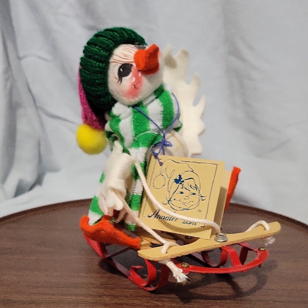 1993 Annalee Sledding Duck NWT
